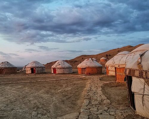 Ancient Fortress in Desert
